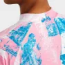 Siroko Slush Watercolor Langarm-baselayer, Gum pink / electric blue