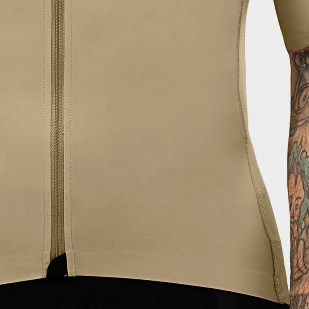Siroko Srx Pro Somport Kurzarm-radtrikot, Beige Siroko Srx Pro Somport Kurzarm-radtrikot, Beige