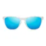 Siroko Superliga Sonnenbrille, White, Light Blue Mirror