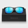 Siroko The City Sonnenbrille, Black / blue, Blue Mirror/CAT3