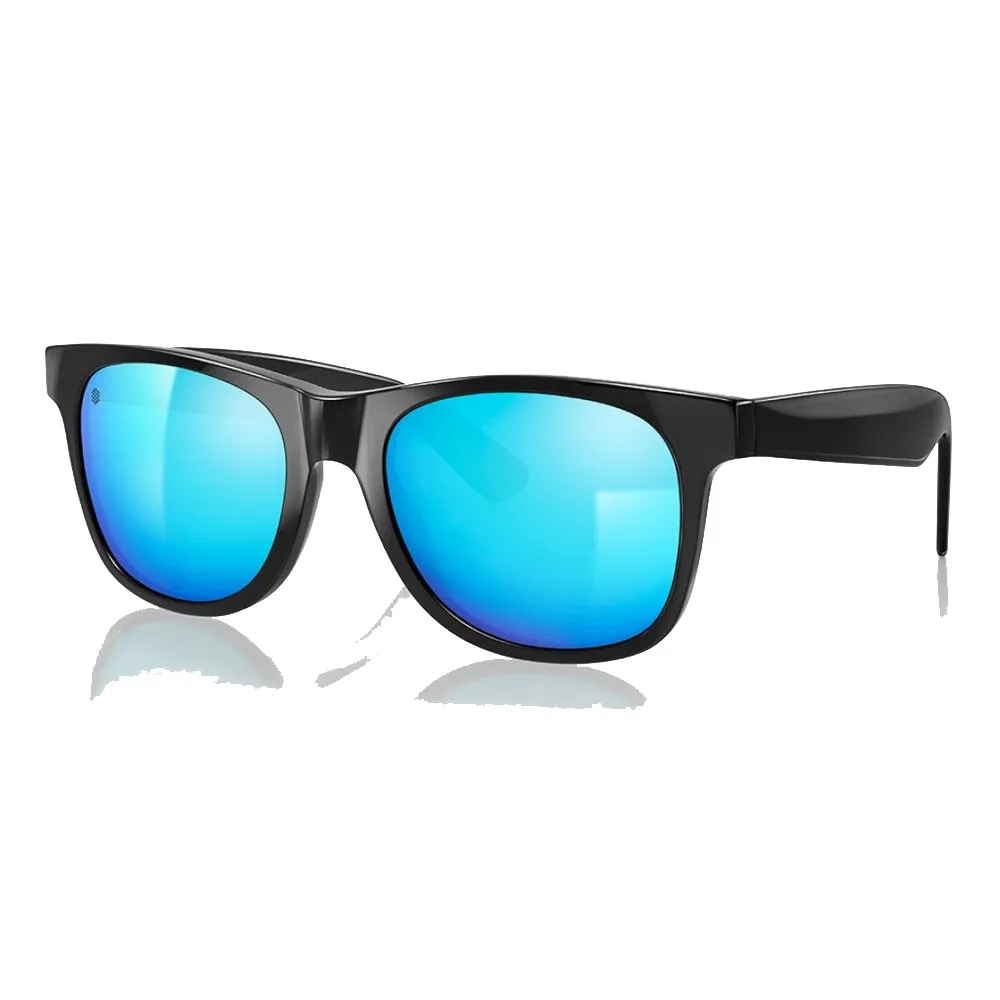 Siroko The City Sonnenbrille, Black / blue, Blue Mirror/CAT3 Siroko The City Sonnenbrille, Black / blue, Blue Mirror/CAT3