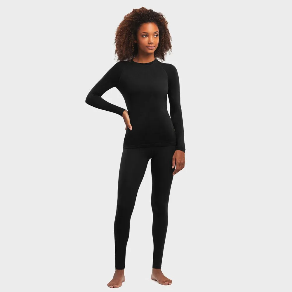 Siroko Ultimate Siberia Langarm-baselayer, Black Siroko Ultimate Siberia Langarm-baselayer, Black