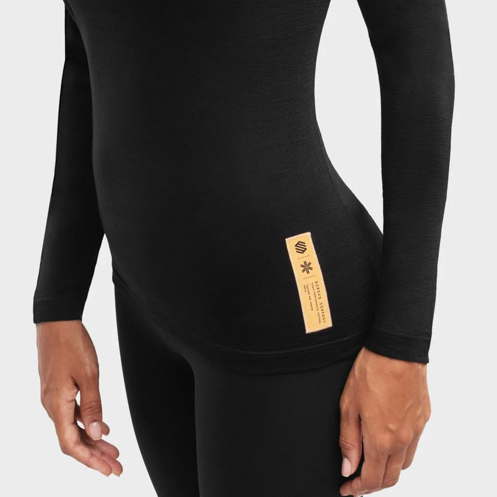 Siroko Ultimate Siberia Langarm-baselayer, Black Siroko Ultimate Siberia Langarm-baselayer, Black