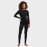 Siroko Ultimate Siberia Langarm-baselayer, Black