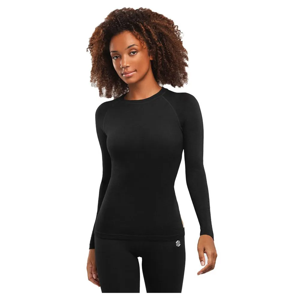 Siroko Ultimate Siberia Langarm-baselayer, Black Siroko Ultimate Siberia Langarm-baselayer, Black