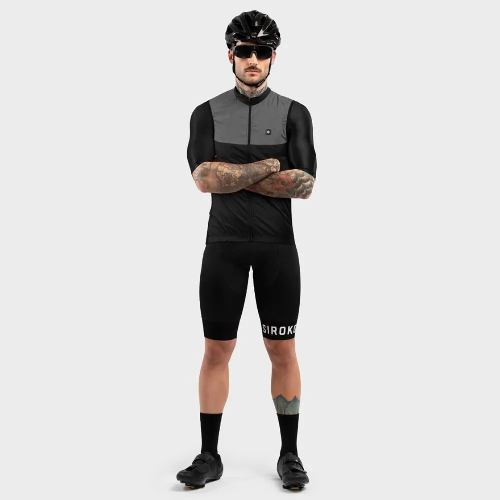 Siroko V1 Pikes Peak Weste, Black / grey Siroko V1 Pikes Peak Weste, Black / grey