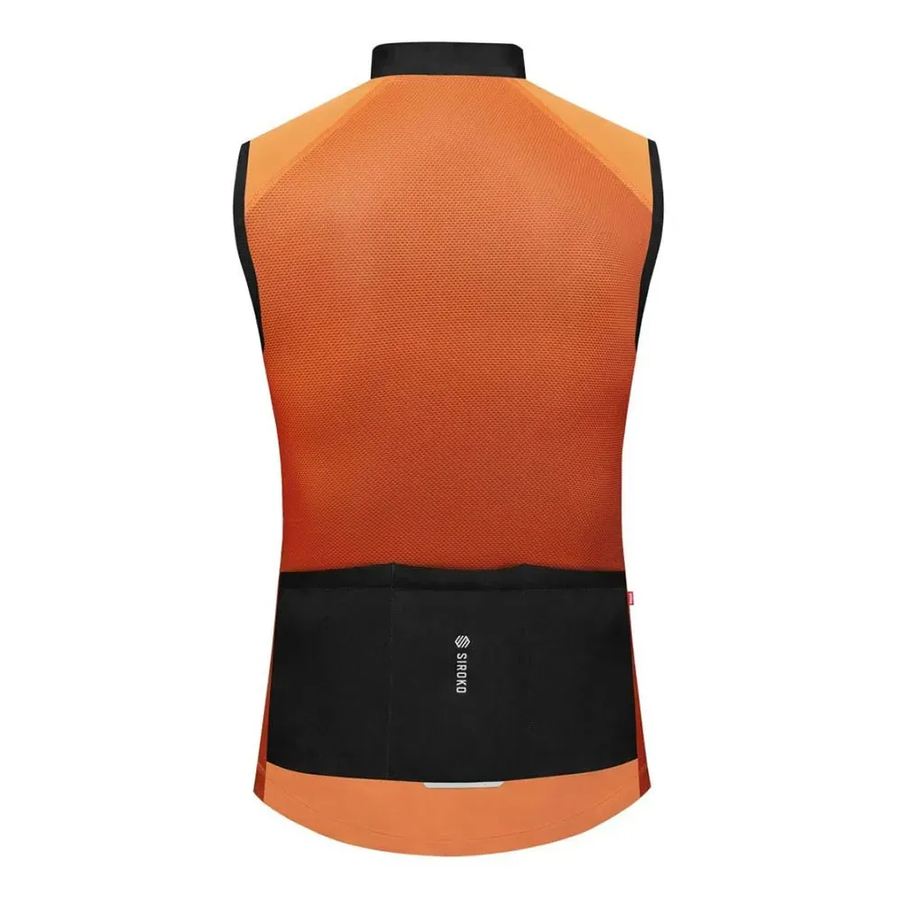 Siroko V1 Season Weste, Orange Siroko V1 Season Weste, Orange