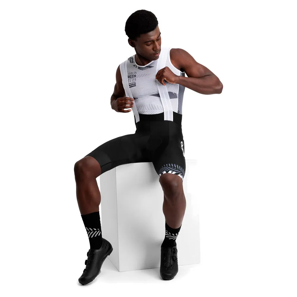 Siroko Vibz Auba Ärmelloses Baselayer, White / grey