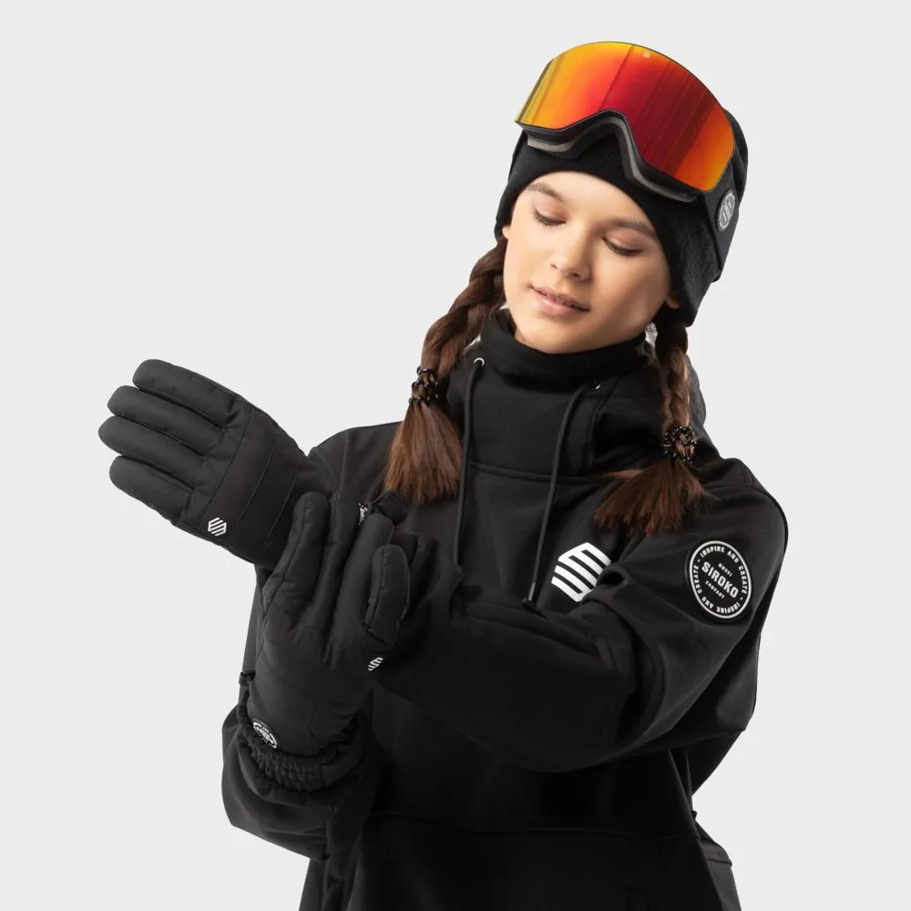 Siroko Voss Handschuhe, Black Siroko Voss Handschuhe, Black