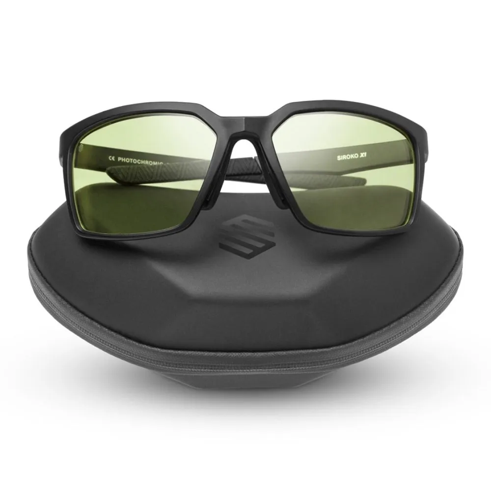 Siroko X1 Aneto Photochrome Sonnenbrille, Black, Photochromic Aneto Mirror/CAT1-3 Siroko X1 Aneto Photochrome Sonnenbrille, Black, Photochromic Aneto Mirror/CAT1-3
