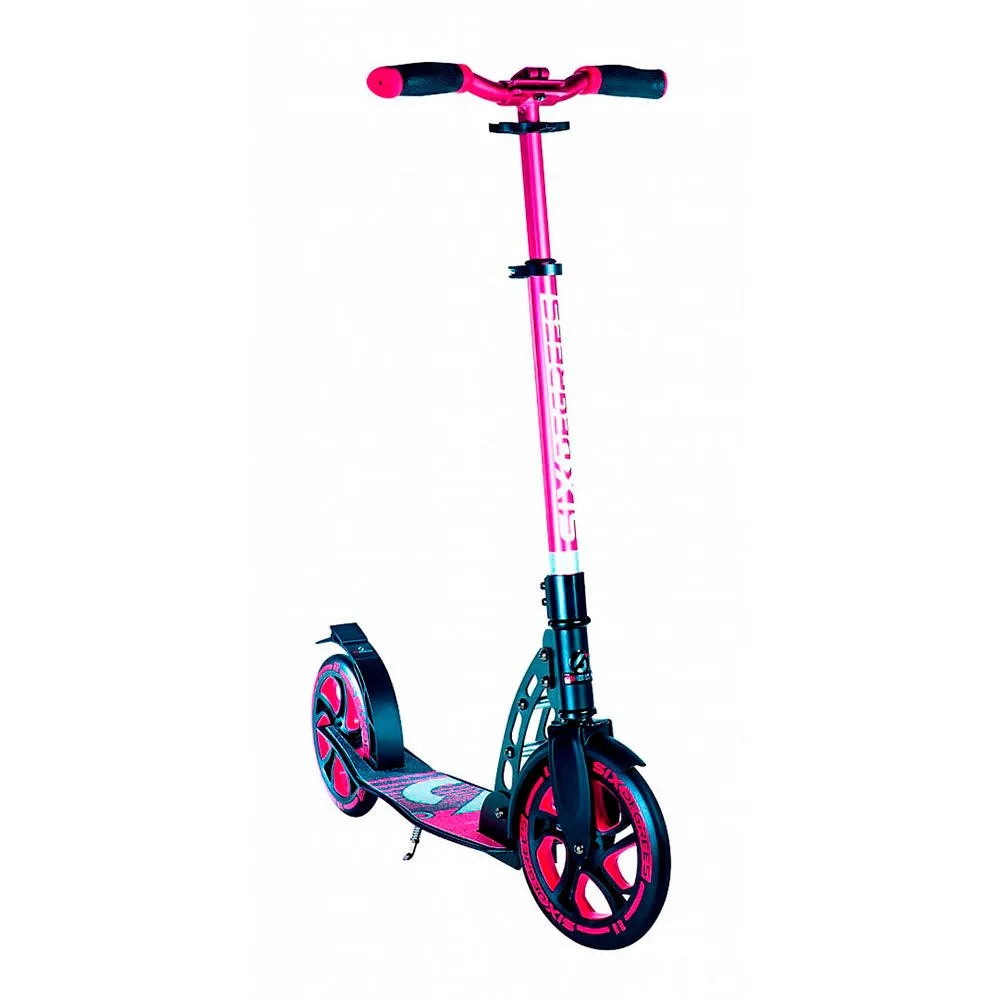 SIX DEGREES Rs 230 & 215 Mm Tretroller, Red / black, One Size