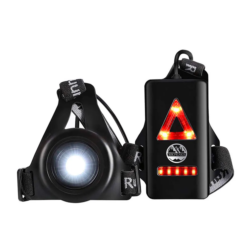 Six Peaks Laufende Led-brustlampe unisex, Black, One Size Six Peaks Laufende Led-brustlampe unisex, Black, One Size