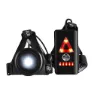 Six Peaks Laufende Led-brustlampe unisex, Black, One Size