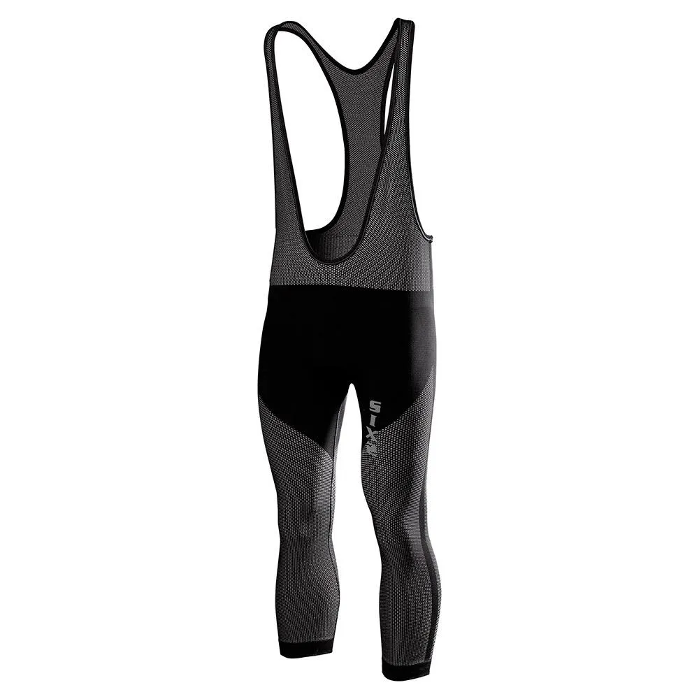 SIXS Activewear Lange Trägerhose, All black SIXS Activewear Lange Trägerhose, All black