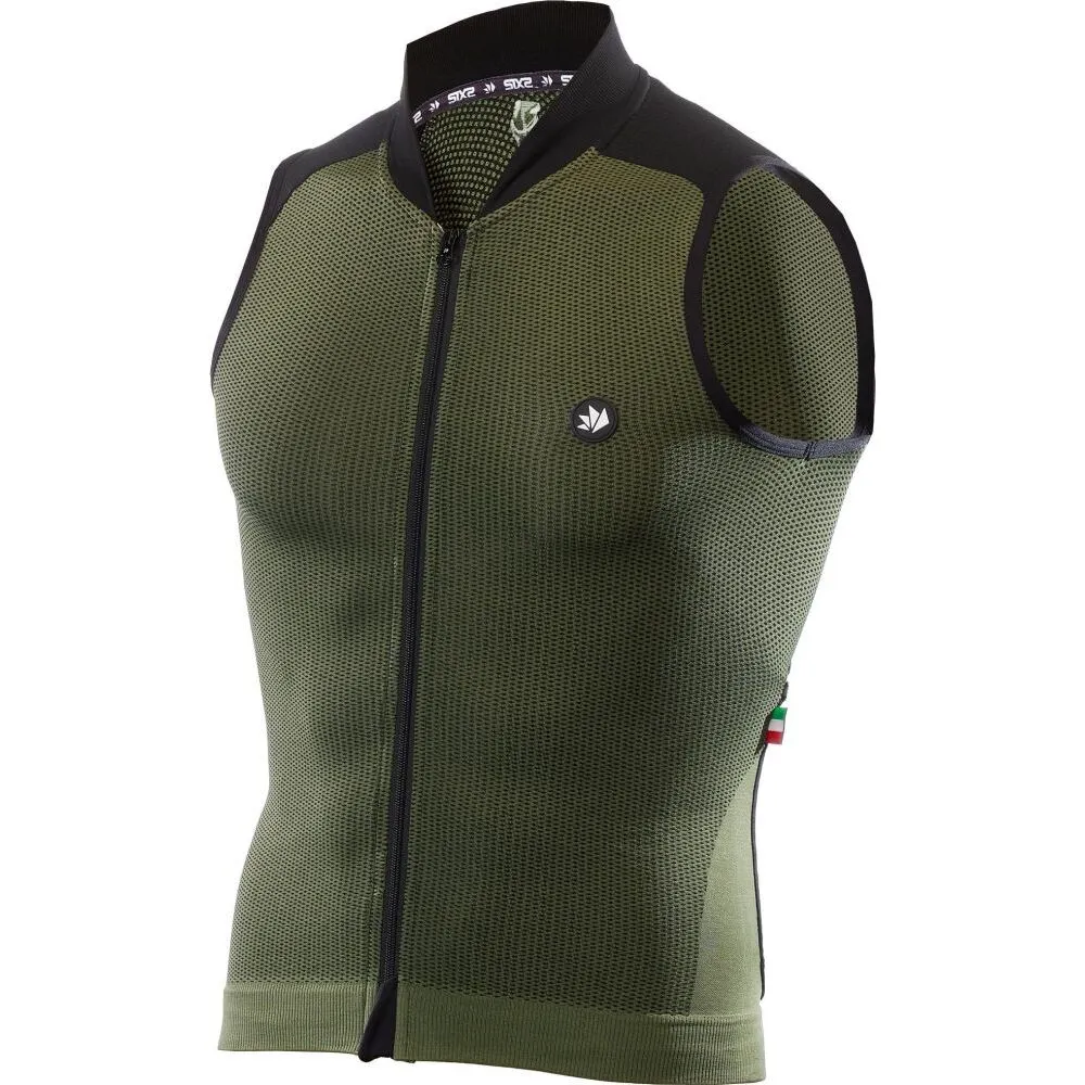 SIXS Ärmelloses Trikot Clima 2 Army Unisex SIXS Ärmelloses Trikot Clima 2 Army Unisex