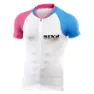 SIXS Bike3 Ultralight Kurzarm-radtrikot, Pink / blue, S