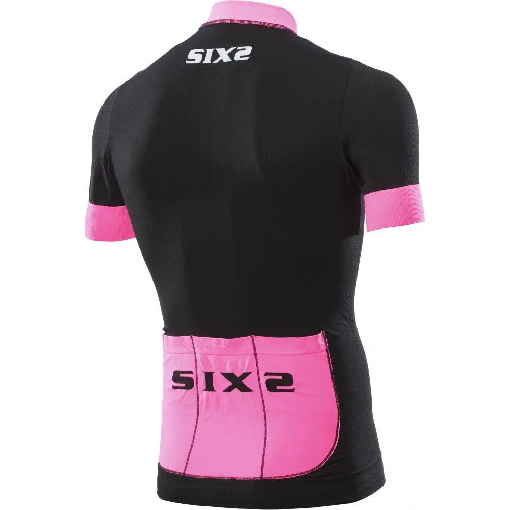 SIXS Jersey Bike3 Stripes Unisex, schwarz SIXS Jersey Bike3 Stripes Unisex, schwarz