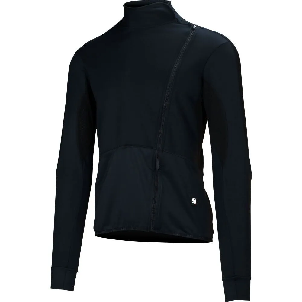 SIXS Langarmshirt WTJ 2 Wind Stopper Unisex, schwarz SIXS Langarmshirt WTJ 2 Wind Stopper Unisex, schwarz