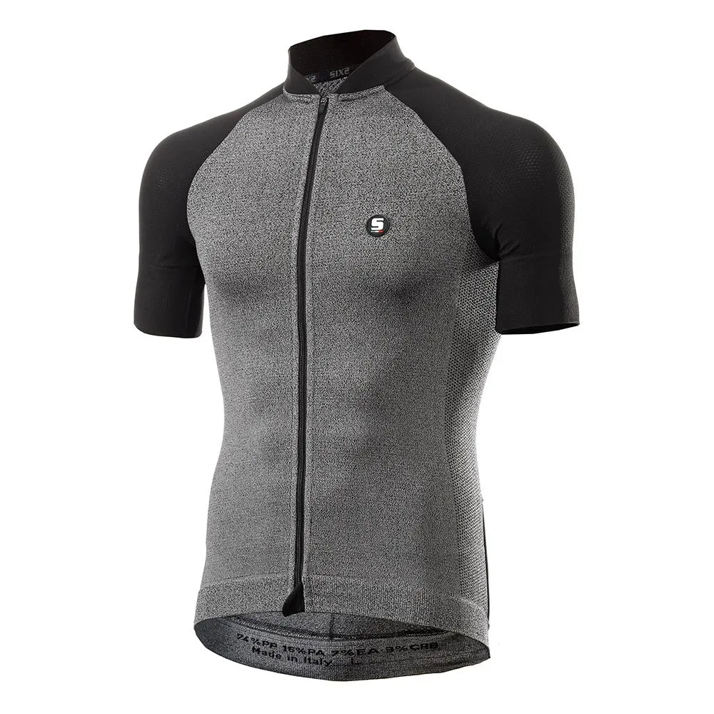 SIXS Quota Kurzarm-radtrikot, Grey / black, XL SIXS Quota Kurzarm-radtrikot, Grey / black, XL