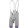 SIXS Slp Ultralight Trägerhose, Grey / pink / blue