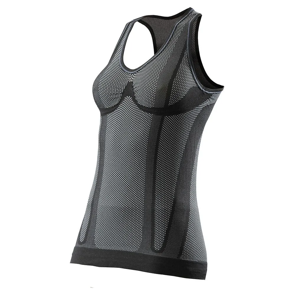SIXS Smg Ärmelloses Baselayer, Black