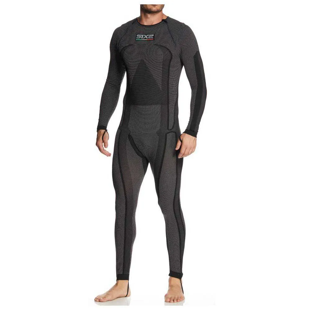 SIXS Stx Racing Basisschichtanzug, All black
