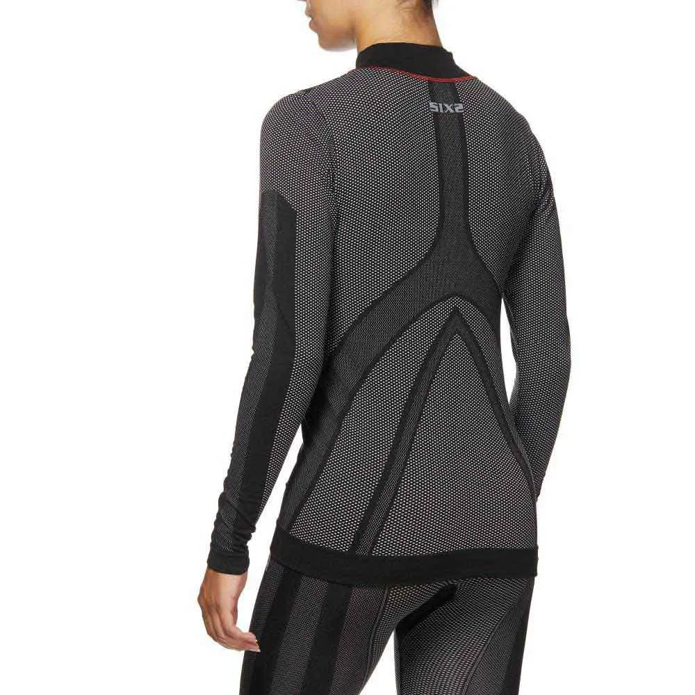 SIXS Ts3w Cu Langarm-baselayer, Black / red SIXS Ts3w Cu Langarm-baselayer, Black / red