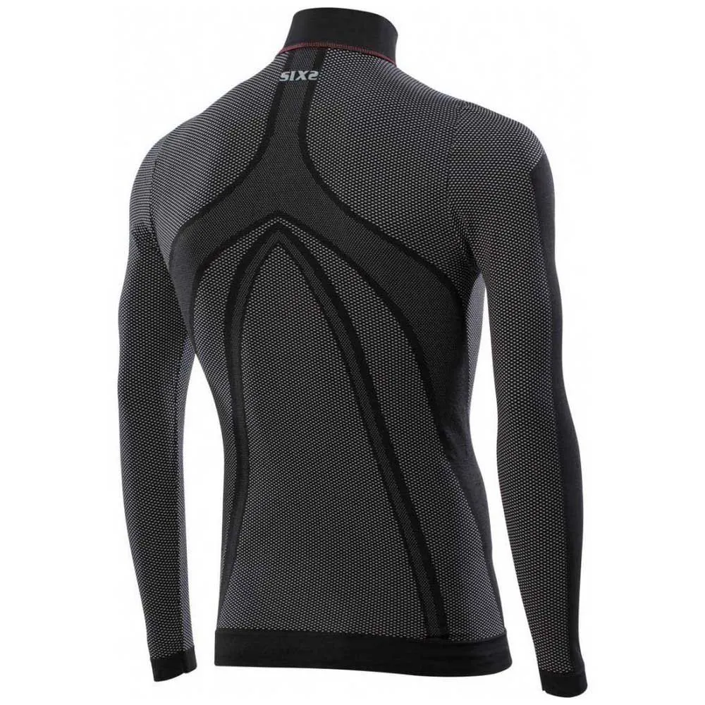 SIXS Ts3w Cu Langarm-baselayer, Black / red SIXS Ts3w Cu Langarm-baselayer, Black / red