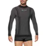SIXS Ts3w Cu Langarm-baselayer, Black / red