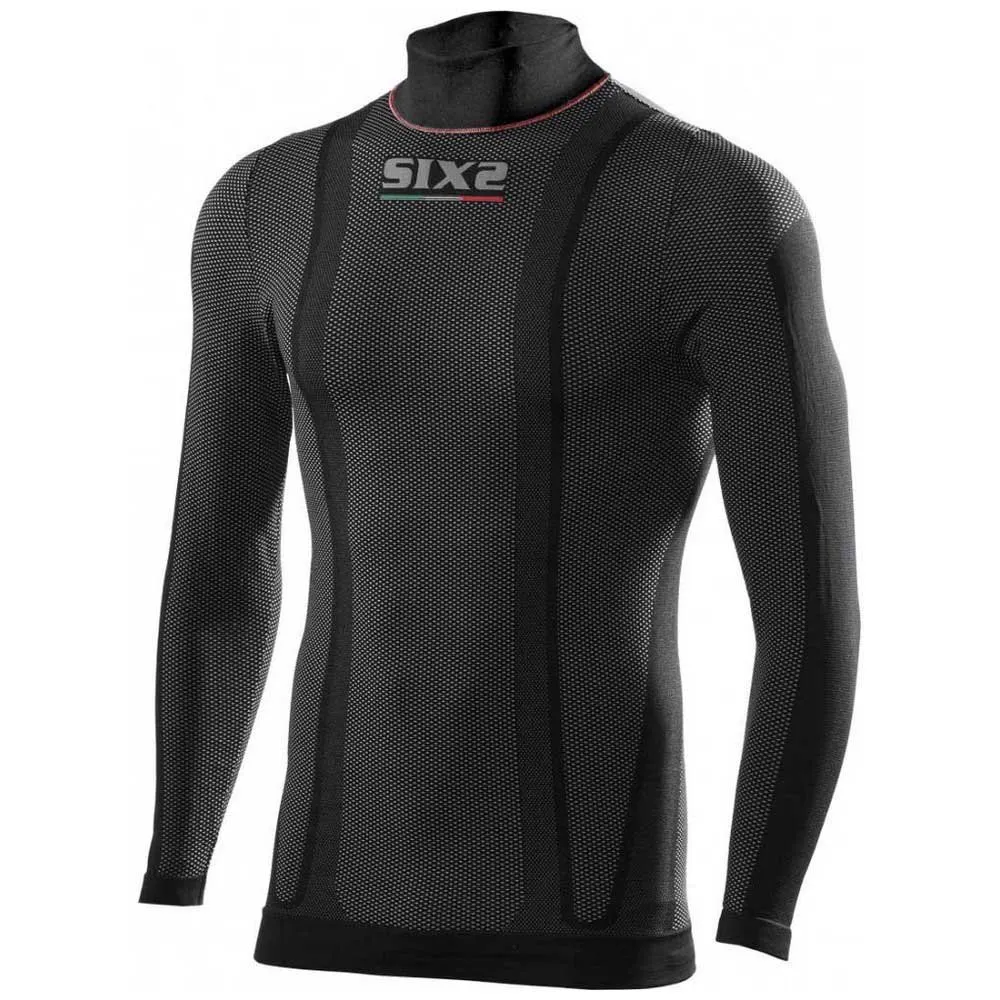 SIXS Ts3w Cu Langarm-baselayer, Black / red SIXS Ts3w Cu Langarm-baselayer, Black / red