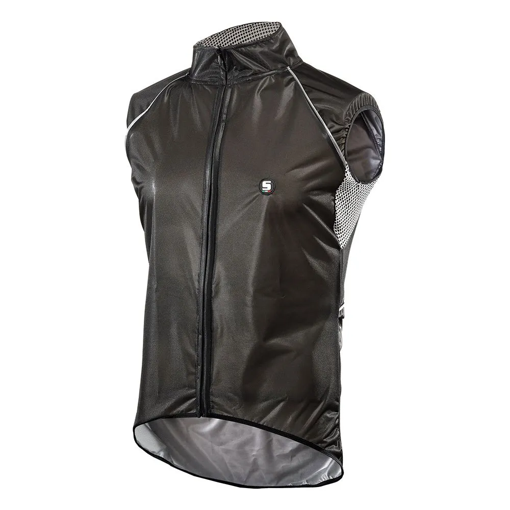 SIXS Ward Weste, Grey / black