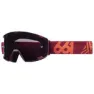 SIXSIXONE Radia L Brille, Red, Smoke Mirror