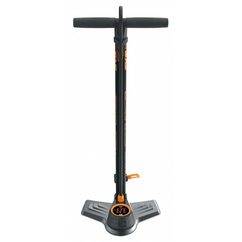 SKS Air-x-plorer Digital 10.0 Standpumpe, Black / orange, 144psi SKS Air-x-plorer Digital 10.0 Standpumpe, Black / orange, 144psi