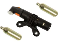 SKS Airchamp Pro CO2 Pumpe + CO2 Ersatzkartuschen ohne Gewinde 16 g Set SKS Airchamp Pro CO2 Pumpe + CO2 Ersatzkartuschen ohne Gewinde 16 g Set