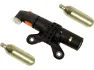 SKS Airchamp Pro CO2 Pumpe + CO2 Ersatzkartuschen ohne Gewinde 16 g Set, One_size 1