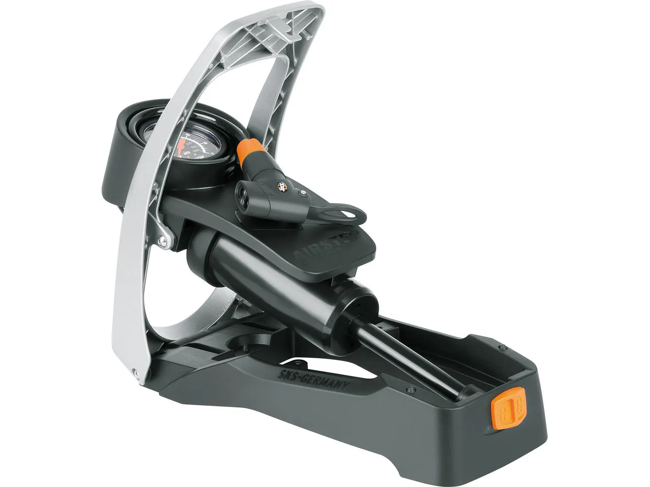 SKS Airstep Fußpumpe, Schwarz, One Size