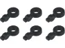 SKS ASR Zylinderstecker 6er Set, Schwarz, one_size