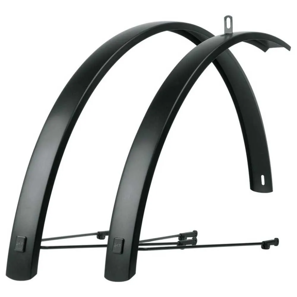 SKS Bluemels Edge 46 Mm 28´´ Schutzblech Refurbished, Matte black, 28" - 700