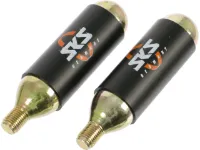 SKS CO2 Ersatzkartuschen mit Gewinde 16 g - 2 Stück SKS CO2 Ersatzkartuschen mit Gewinde 16 g - 2 Stück