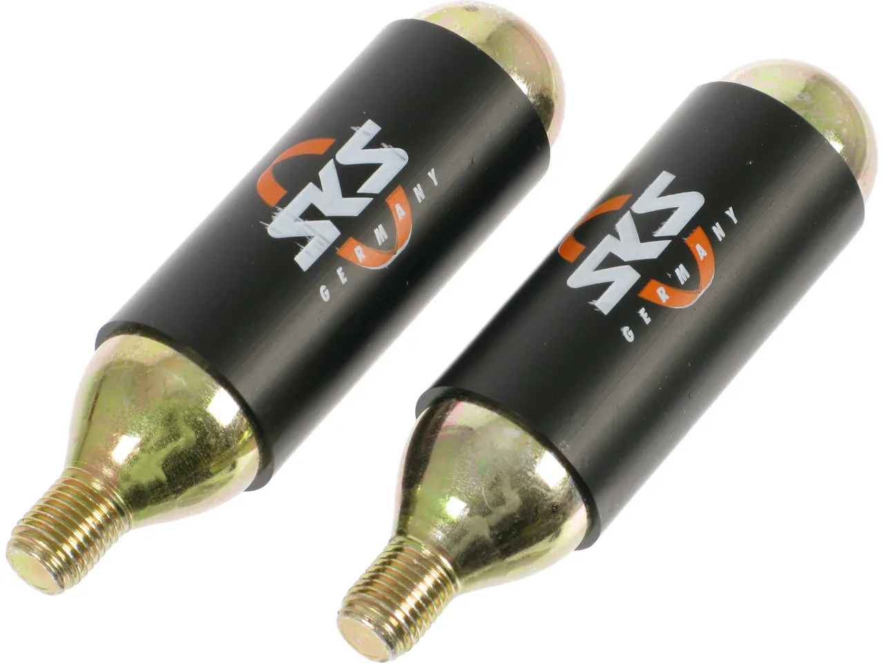 SKS CO2 Ersatzkartuschen mit Gewinde 16 g - 2 Stück, One_size SKS CO2 Ersatzkartuschen mit Gewinde 16 g - 2 Stück, One_size