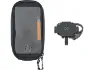 SKS Compit/Stem Smartphonehalterung mit Com/Smartbag Smartphonetasche, Schwarz, 1 1/8"