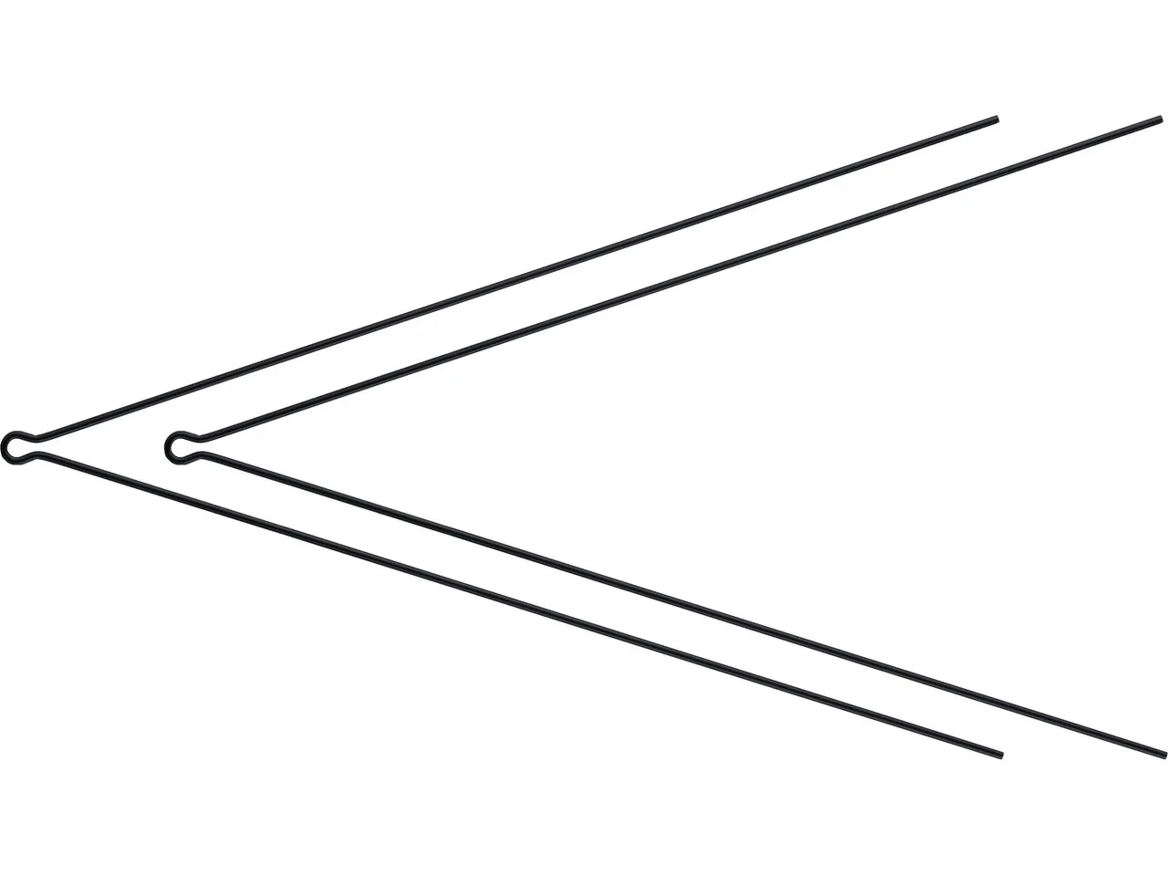 SKS Ersatzstreben für Bluemels Stripes / Basic 26" - 29" SKS Ersatzstreben für Bluemels Stripes / Basic 26" - 29"