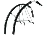 SKS Raceblade Long Schutzblech Set VR+HR, Schwarz, 28"