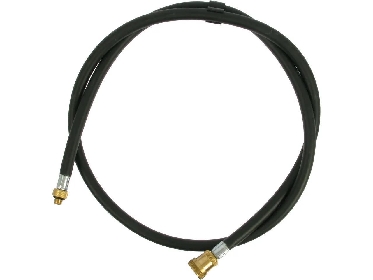 SKS Schlauch mit Messingnippel, Schwarz, Rennkompressor SKS Schlauch mit Messingnippel, Schwarz, Rennkompressor