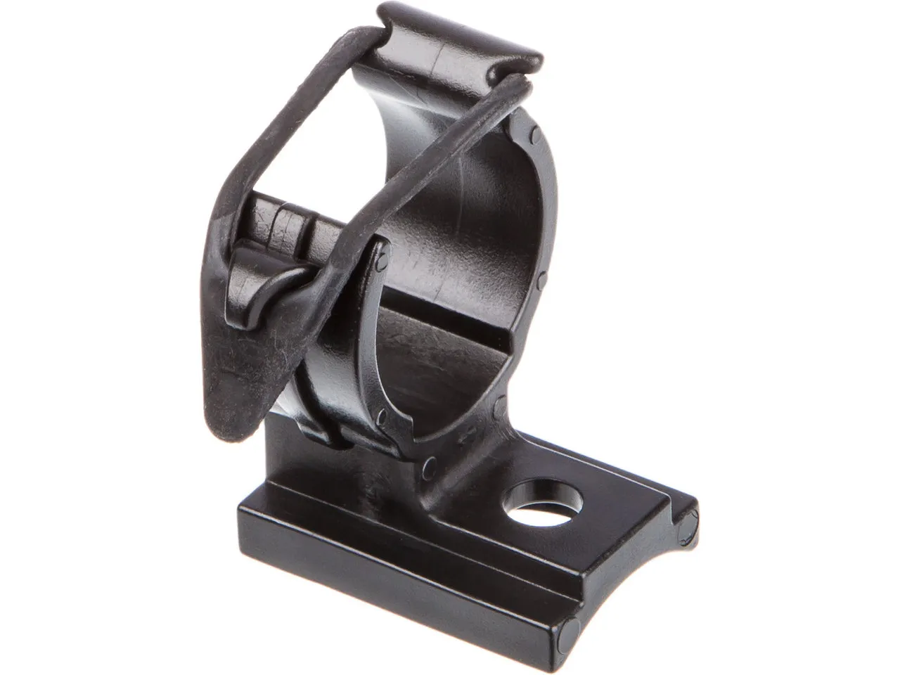 SKS Schraubklemmhalterung für Parallel-Befestigung, Schwarz, 23mm