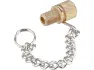 SKS Stecknippel mit Kette, Grau, one_size