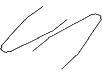 SKS Strebenset für Bluemels Style mit ESC V-Adapter SKS Strebenset für Bluemels Style mit ESC V-Adapter