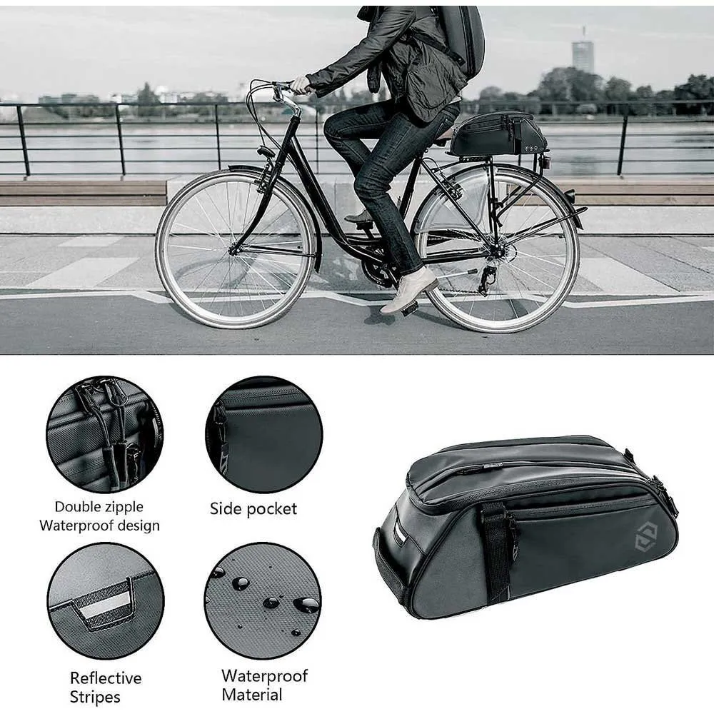 Skuad Explorer Satteltasche 9.5l, Black, One Size Skuad Explorer Satteltasche 9.5l, Black, One Size