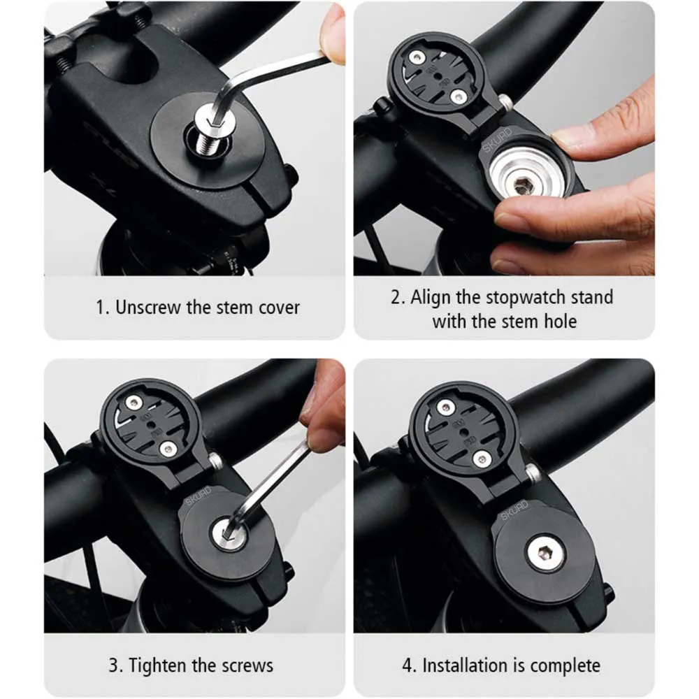 Skuad Garmin Fahrradcomputerhalterung, Black, One Size Skuad Garmin Fahrradcomputerhalterung, Black, One Size