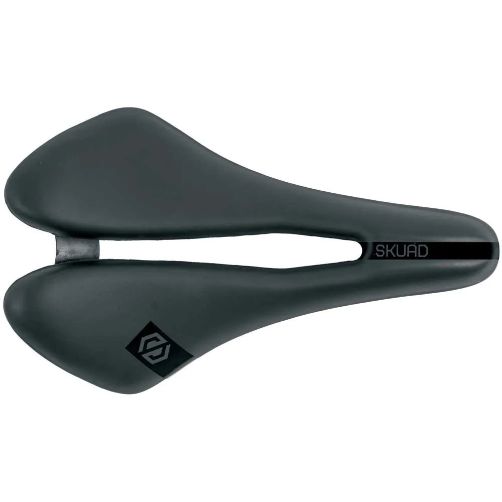Skuad Oregon Sattel, Black, 153mm